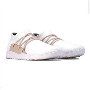 VESSI Waterproof Women Cityscape Everyday Classic Runners Rain White Beige Shoes